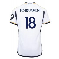 Real Madrid Aurelien Tchouameni #18 Replica Home Shirt 2023-24 Short Sleeve
